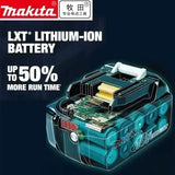 100% Genuine 18V Makita 6Ah  Makita Battery BL1840 BL1830B BL1850B BL1850 BL1860 BL1815 Replacement Lithium Battery