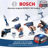 100 % originalios „Bosch“ 18 V baterijos, 18 V ir 6000 mAh atsarginės baterijos, profesionali belaidė sistema, BAT609 BAT618 GBA18V80