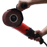 1400 W Grinder Brush Grinder Brush Machine for Wood Polishing Outdoor Renovations Rustproof Ergonomic Two-Hand Operation