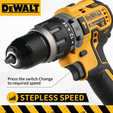 2025 m. „Dewalt“ 2000 aps./min. akumuliatorinis elektrinis gręžtuvas bešepetėlinis suktuvas, reguliuojamo greičio smūginis rankinis gręžtuvas, įkraunami elektriniai įrankiai DCD796