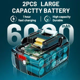 2026 Authentic Makita 9000mAh battery, hot selling 18v tools battery, replaceable DHR202 DJV182 DDF487 DTW700 DGA404 DTD173