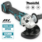 2026 Makita DGA504 18V Brushless Lithium Electric Angle Grinder Rechargeable Polishing Machine Cutting Machine High Power