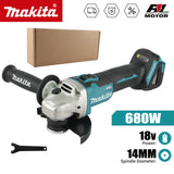 2026 Makita DGA504 18V Brushless Lithium Electric Angle Grinder Rechargeable Polishing Machine Cutting Machine High Power