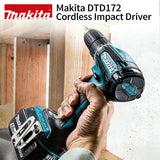 2026 m. „Makita DTD172“ akumuliatorinis smūginis suktuvas, 18 V, LXT bešepetėlinis variklis, 180 N·M elektrinis gręžtuvas, skirtas medienai ir varžtams, T režimas