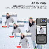 4K WiFi Mini Camera 1080P HD Portable Digital Video Recorder Infrared Night Vision Police BodyCam Sports DV Small Bike Camcorder