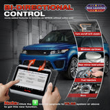 Autel MaxiCOM MK808BT PRO dvipusis automobilių diagnostikos įrankis OBD2 skaitytuvas, klaidų kodų skaitytuvas, visų sistemų diagnostika PK MX808S MK808S