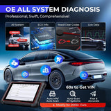 Autel MaxiCOM MK900 diagnostikos skenavimo įrankis, skirtas visoms sistemoms su aktyviuoju testavimu, OBDII skaitytuvas, DoIP CAN FD FCA Autoauth SGW, MK808BT PRO atnaujinimas