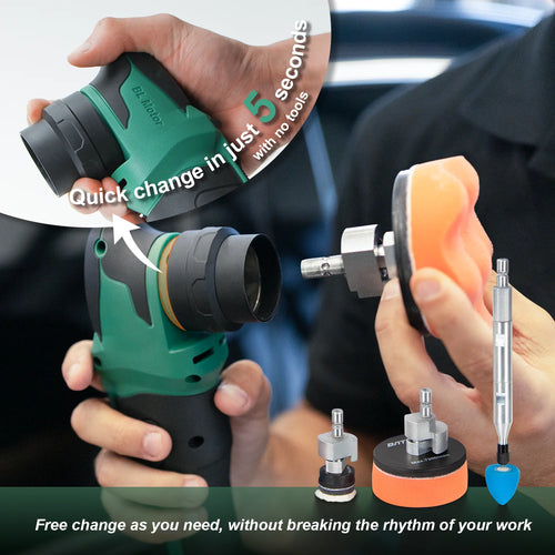 BATOCA tool kit packaging in black and orange with various attachments.
