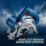 BOSCH GDC145 1450 W pramoninis kampinis šlifuoklis, 115 mm diskas, 35 mm gylis, maža vibracija, didelis tikslumas, akmens/plytelių/betono daugiafunkcis griovelių pjovimo ir formavimo įrankis