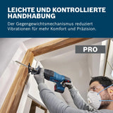 Bosch GSA 18V-280 Brushless Cordless Reciprocating Saw 18V 3100rpm Handheld Metal Wood Universal Cutting Electric Tool, with Battery & Charger Included