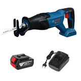 Bosch GSA 18V-280 Brushless Cordless Reciprocating Saw 18V 3100rpm Handheld Metal Wood Universal Cutting Electric Tool, with Battery & Charger Included