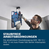 Bosch Professional GBH 18V-22 X Cordless Rotary Hammer, 18V Brushless Motor, 2J Impact Energy, ONECHUCK for SDS-Plus/Cylindrical/Hex Bits, KickBack & Vibration Control, with Battery & Charger