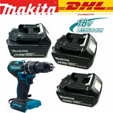 Suderinama Makita 18 V 5,0 Ah 6,0 Ah ličio jonų pakaitinė baterija, skirta BL18 serijos akumuliatoriniams elektriniams įrankiams
