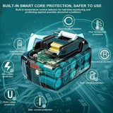 Suderinama Makita 18 V 5,0 Ah 6,0 Ah ličio jonų pakaitinė baterija, skirta BL18 serijos akumuliatoriniams elektriniams įrankiams