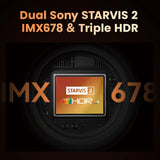 DDPAI Z90 Master 4K+4K dviguba automobilio vaizdo kamera priekyje ir gale, dviguba HDR vaizdo kamera, GPS, ADAS, parkavimo režimas, naktinio matymo kamera, DVR vaizdo registratorius