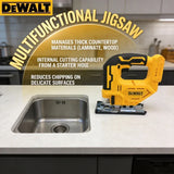 Dewalt 2700RPM Brushless Curve Saw 20V Cordless Electric Jig Saw Portable Multifunction Adjustable Woodworking Power Tool