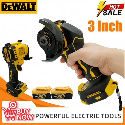 DeWALT 3 Zoll Winkelschleifer Mini Polier- Schleifmaschine Elektrische Trennschleifer Für 18V 20V Akku