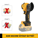 DEWALT akumuliatorinis kampinis šlifuoklis 3 colių mini poliravimo šlifavimo mašina elektriniai pjovimo įrankiai 20 V 18 V akumuliatoriams.DCS438