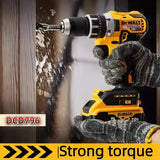 Dewalt Akku-Schlagbohrschrauber DCD796 Multifunktionaler Schraubendreher Wiederaufladbar 18V Elektrowerkzeuge Bürstenloser Motor