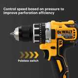 DEWALT akumuliatorinis gręžtuvas DCD796 20V, elektrinis įrankis bešepetėlinis smūginis gręžtuvas, akumuliatorinis elektrinis suktuvas, įrankis „pasidaryk pats“ namuose