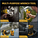 DeWalt DCF892 1/2 colio didelio sukimo momento bešepetėlinis elektrinis veržliaraktis 3 greičių smūginis suktuvas automobilių remontui, elektriniai įrankiai, skirti DeWalt akumuliatoriams