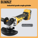 DEWALT DCG405N 20 V akumuliatorinis kampinis šlifuoklis bešepetėliniu varikliu, pjovimo staklės, įkraunamas nešiojamasis poliruoklis, elektriniai įrankiai (tik įrankis)