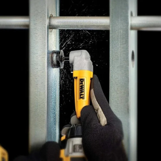 DeWalt elektrinio atsuktuvo antgalio kampinis adapteris 90 laipsnių stačiojo kampo keitiklis smūginiams atsuktuvams DT71517T-A9