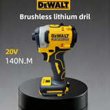 DEWALT naujas DCF850 20 V akumuliatorinis elektrinis suktuvas bešepetėliniu varikliu, įkraunamas gręžtuvas-suktuvas, elektrinis smūginis veržliaraktis, didelis sukimo momentas