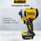 DEWALT naujas DCF850 20 V akumuliatorinis elektrinis suktuvas bešepetėliniu varikliu, įkraunamas gręžtuvas-suktuvas, elektrinis smūginis veržliaraktis, didelis sukimo momentas