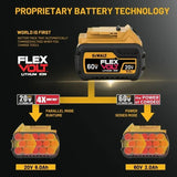 DeWALT originali baterija 20V/60V 9000mAh MAX FlexVolt, skirta DCB606 DCB205 DCB206 DCB209 DCB182 elektriniams įrankiams, gabenimas oru