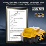 DeWALT originali baterija 20V/60V 9000mAh MAX FlexVolt, skirta DCB606 DCB205 DCB206 DCB209 DCB182 elektriniams įrankiams, gabenimas oru