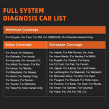 Foxwell GT60 OBD2 automobilinis skaitytuvas 24+ atstatymai ABS SAS TPMS atstatymas ODB 2 OBD2 skaitytuvas Bluetooth visų sistemų diagnostikos įrankis