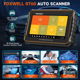 Foxwell GT60 OBD2 automobilinis skaitytuvas 24+ atstatymai ABS SAS TPMS atstatymas ODB 2 OBD2 skaitytuvas Bluetooth visų sistemų diagnostikos įrankis