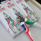 KNIPEX 7002160S8 ribotos įstrižinės karpymo replės, įvairiaspalviai neslystantys šoniniai kirptuvai, skirti elektros laidų ir kabelių karpymui