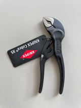 Knipex 8700100 Cobra Water Pump Pliers Mini Compact Adjustable Tool for Plumbing & Tight Spaces