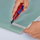 KNIPEX 90 10 165 BK CutiX Universal Knife Wallpaper Utility Knife