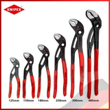 KNIPEX Tools Cobra vandens siurblio replės vokiškos vandens žarnos replės 8701125 8701150 8701180 8701250 8701300 8701400