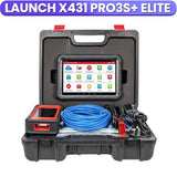 LAUNCH X431 PRO3S+ ELITE KFZ-Diagnosegeräte J2534 Programm Topologie-Karte ECU-Codierung Auto-OBD-OBD2-Scanner CANFD/DoIP/FCA
