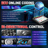 LAUNCH X431 PRO3S+ ELITE KFZ-Diagnosegeräte J2534 Programm Topologie-Karte ECU-Codierung Auto-OBD-OBD2-Scanner CANFD/DoIP/FCA