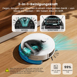 Lefant M330 Pro M 330S Robots Vacuum Cleaner & MIP Combination 5000 Pa dTOF LiDAR Navigation Alexa/Google/WiFi Ideal for T