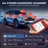 Lifetime Free Update KINGBOLEN K7 ALL System Car Diagnostic Tools ECU Coding Active Test 28 Resets PK LAUNCH X431 CRP919E BT