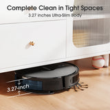 Lubluelu B40 Robot Vacuum and Mop Cleaner, 5800Pa Strong Suction, 180 Mins Long Runtime, APP Control Smart Mapping, 34 No-Go Zon