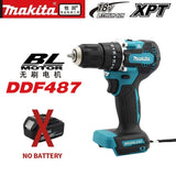 Makita 650NM 13MM Bürstenloser Elektrobohrer 20+3 Drehmoment Akku-Schlagbohrmaschine Elektroschrauber für Makita 18V Akku Pin