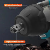 Makita baterijinis bešepetėlinis smūginis veržliasukis DTW700 1/2 colio 18V, suderinamas su baterija, skirtas automobilių remontui