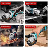 Makita DGA404 18V 125mm elektriniai įrankiai šlifuoklis Belaidžiai elektriniai įrankiai kampinis šlifuoklis bešepetėlinis šlifuoklis kampinis šlifuoklis