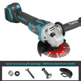 Makita DGA404 18V 125mm elektriniai įrankiai šlifuoklis Belaidžiai elektriniai įrankiai kampinis šlifuoklis bešepetėlinis šlifuoklis kampinis šlifuoklis