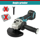Makita DGA504 125mm bešepetėlinis kampinis šlifuoklis 18V akumuliatorinis šlifavimo pjovimo įrankis, keturių greičių reguliuojamas kampinis šlifuoklis