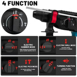 Makita DHR242 26MM akumuliatorinis perforatorius bešepetėlinis elektrinis plaktukas 18V ličio baterija belaidžiai grąžtai, skirti Makita 18v elektriniams įrankiams
