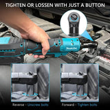 Makita DWR180Z 18V LXT Akku-Ratschenschlüssel 6,35 mm Antrieb 800 U/min 47,5 Nm Winkelschlüssel Steckschlüssel Elektrowerkzeuge
