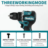 Makita Originalas. DDF487 Akumuliatorinis gręžtuvas-suktuvas Bešepetėlinis elektrinis smūginis suktuvas Įkraunamas elektrinis įrankis 18V